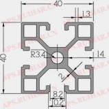 工业铝型材8-4040L
