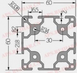 工业铝型材8-6060
