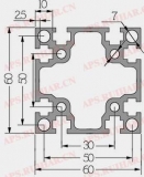 工业铝型材6-6060G