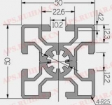 工业铝型材10-5050