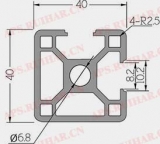 工业铝型材8-4080H