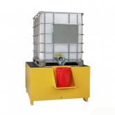 IBC桶化学品分装钢制盛漏托盘