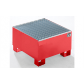 钢制盛漏托盘-单桶垂直放置