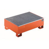 钢制盛漏托盘-双桶垂直放置