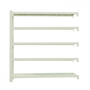中型货架副架1500×600×2000mm(五层,500kg/层,白色)