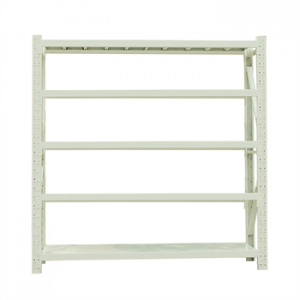 中型货架主架1800×500×2000mm(五层,500kg/层,白色)