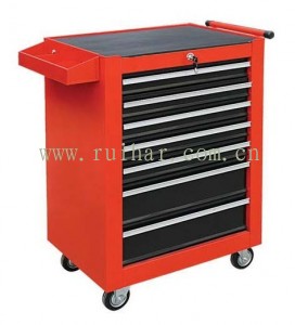 七抽移动工具车