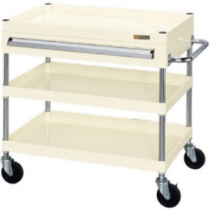 ニューCSパールワゴン(天板皿型・上引出し付)/CSPA-607B/CSPA-607BI/CSPA-757B/CSPA-757BI