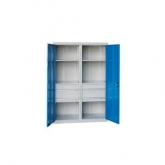 2层层板铁门型置物柜 C126018D22