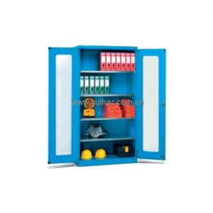 4层层板玻璃门型置物柜 CG104018-1