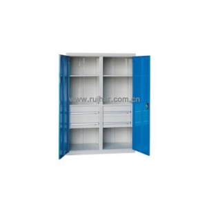 2层层板铁门型置物柜 C126018D22