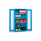 4层层板玻璃门型置物柜 CG104018-1