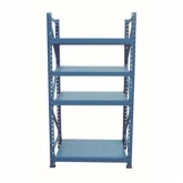 中型货架 四层搁板,500kg/层 蓝色