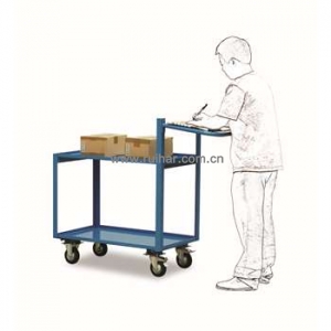 钢质工具推车2层扶手带写字板SQ25A SQ25B