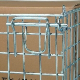 带脚轮的仓库笼