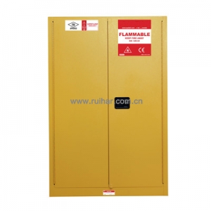 45加仑 FM黄色手动钢制安全存储柜 RHC0045 W1090×D460×H1650