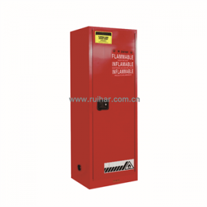 22加仑 FM红色手动钢制安全存储柜 RHC0022R W590×D460×H1650