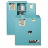 JUSTRITE 蓝色手动钢制安全存储柜腐蚀品用 8960021