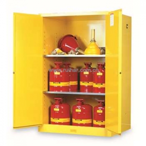 JUSTRITE 黄色手动钢制安全存储柜  8990001