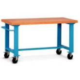 移动工作台实木桌板(台面厚40mm)