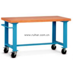 移动工作台实木桌板(台面厚40mm)