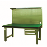 重型工作台带两吊抽(台面厚50mm 带挂板)XFH-1520G，XFH-1820G，XFH-2120G