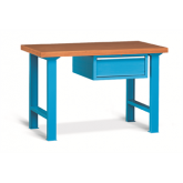 重型工作台实木桌板带单吊抽(台面厚50mm)F BI A428 04 04,F BI A528 04 04,F BI A442 04 04,F BI A542 04 04,F BI A470 04 04,F BI A570 04 04