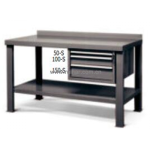 重型全钢工作台带单吊抽(台面厚60mm),F BG A320 01 04,F BG A420 01 04