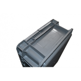 翻盖可堆周转箱(普通底型)VE001-B/VE001-G/VE002-B/VE002-G/VE003-B/VE003-G/VE004-B/VE004-G/VE005-B/VE005-G