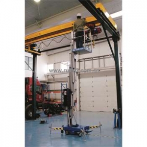 单人插片式高空作业平台