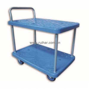 塑料手推车 300kg 双层