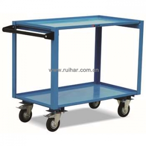 钢制二层工具推车 载重250kg 台板尺寸 长900×宽500mm