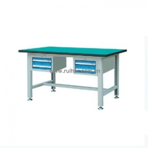 30mm复合桌面含双吊柜轻型工作桌