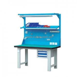 50mm复合桌面工作台，1个2抽柜