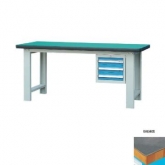 50mm复合桌面单吊3抽柜重型工作桌