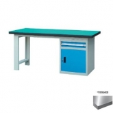 50mm复合/榉木/铁板/不锈钢桌面单侧1抽1门柜重型工作桌