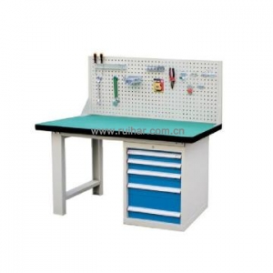 50mm复合桌面工作台，1个5抽柜