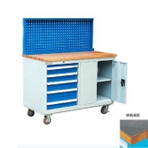 50mm铁板桌面工作台（组合工具柜）