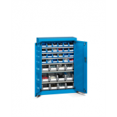 单开门零件盒存储柜