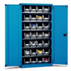 双开门七层零件盒置物柜