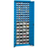 单开门零件盒存储柜