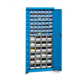 单开门零件盒存储柜