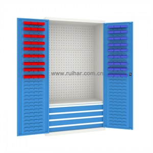 防静电存储柜1000×600×1800mm(一块搁板,4个抽屉)