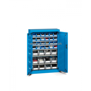 单开门零件盒存储柜