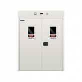垂直放置全钢防爆智能氧气气瓶柜