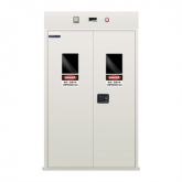 垂直放置全钢防爆智能氧气气瓶柜