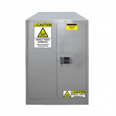 灰色手动钢制安全存储柜毒麻药品用