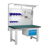 带挂板抽屉柜工作台