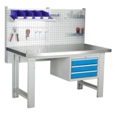 带挂板抽屉柜工作台