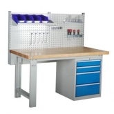 带挂板抽屉柜工作台